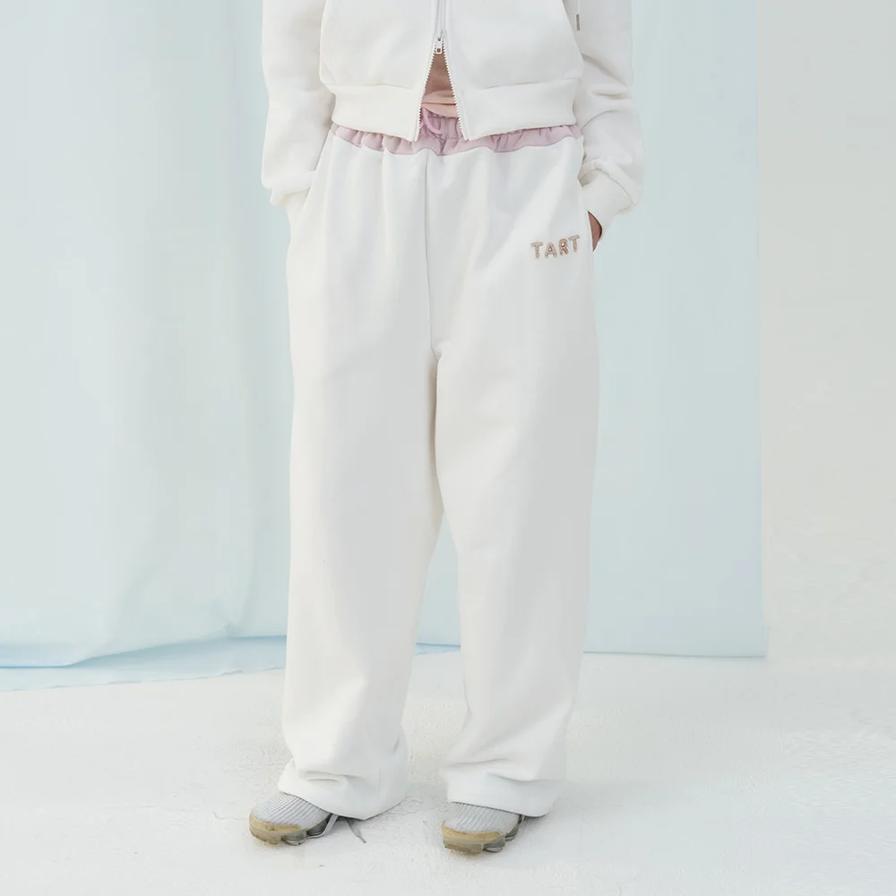 Tart Patch Sweatpants - White