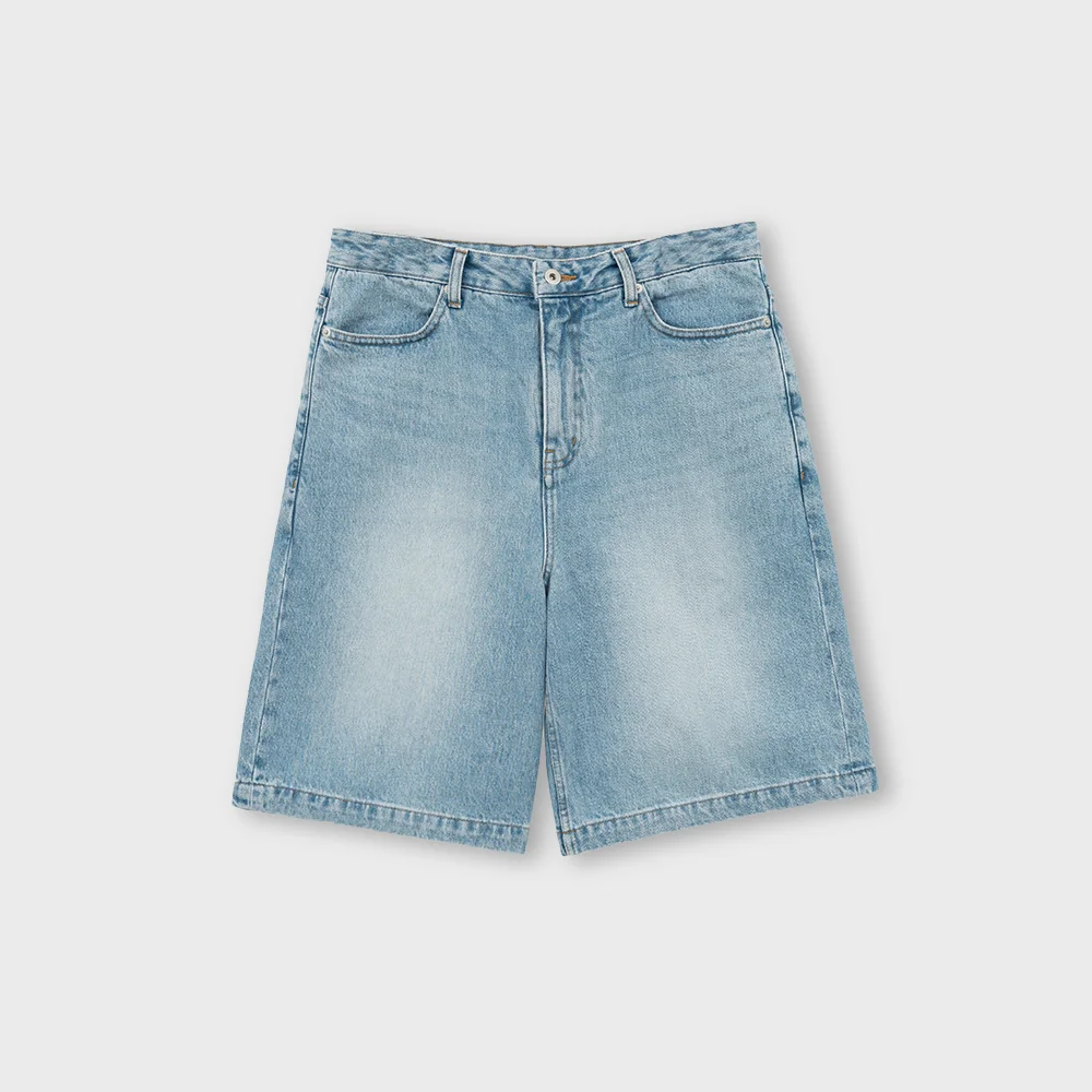 24SS Denim Shorts, Light Blue