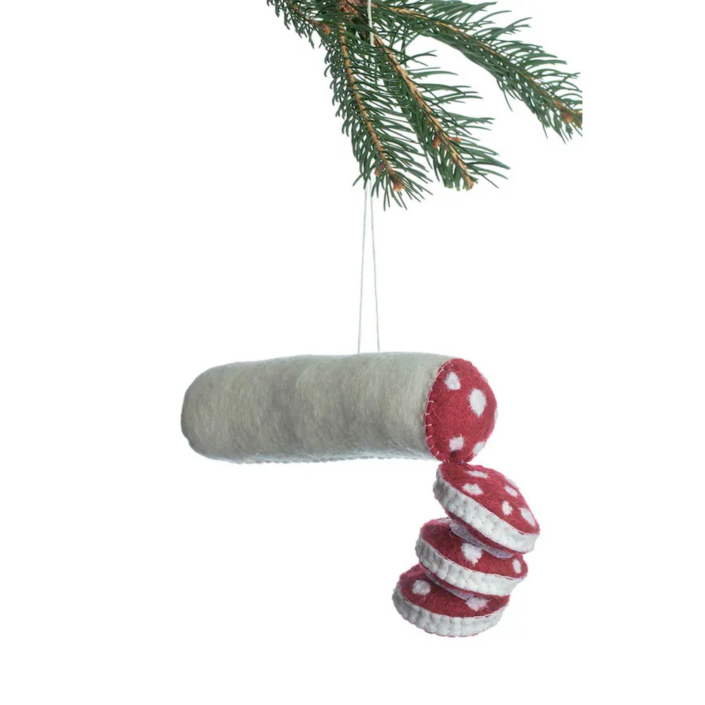Salami 聖誕節 Tree Ornament 鑰匙扣