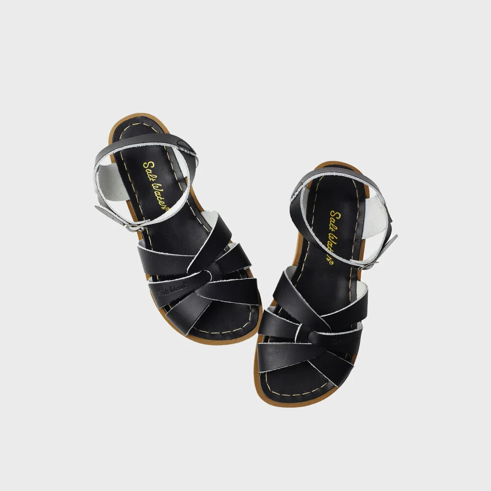 SALT-WATER SANDAL ADULT ORIGINAL BLACK