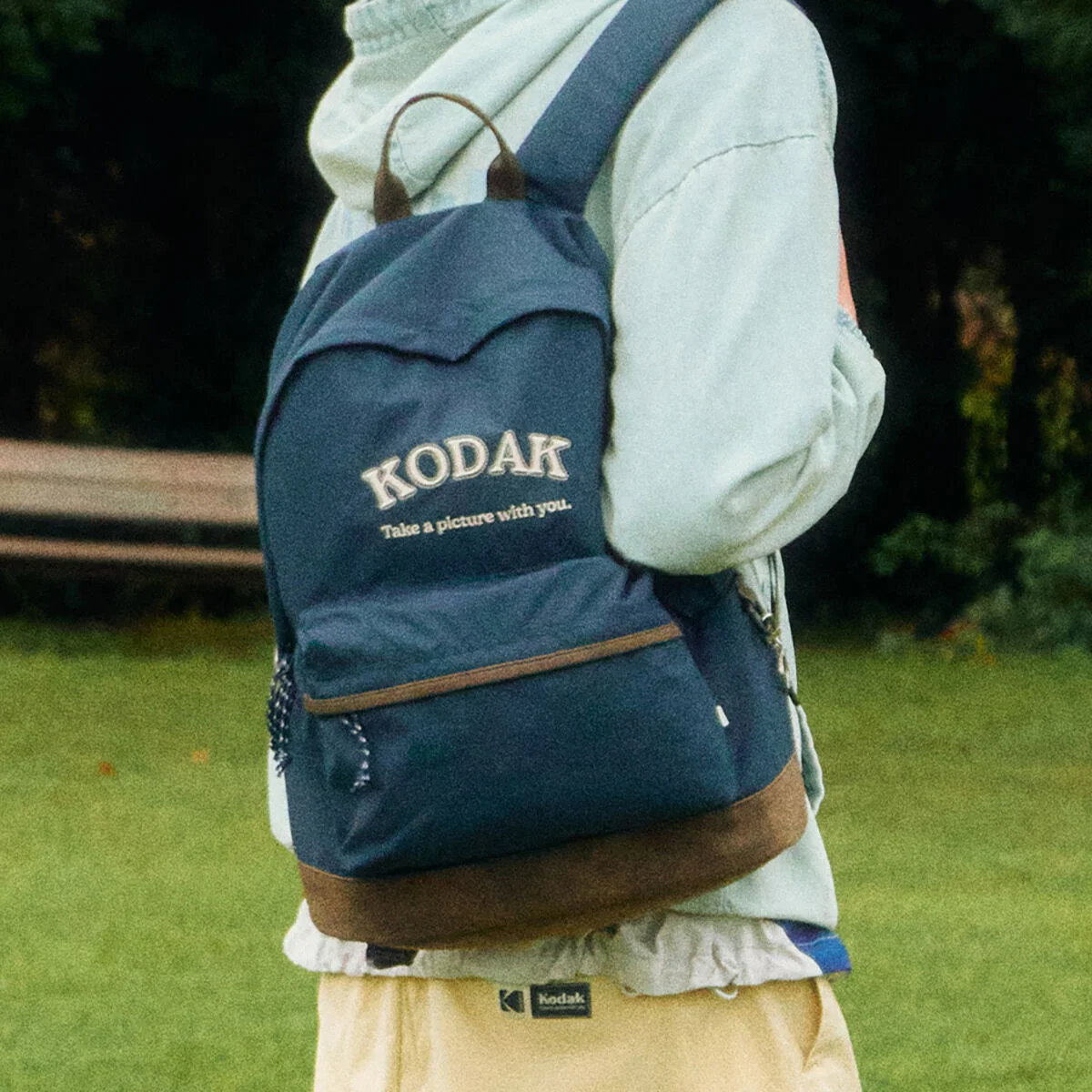 日常 加大 鑰匙扣 背包 20L NAVY