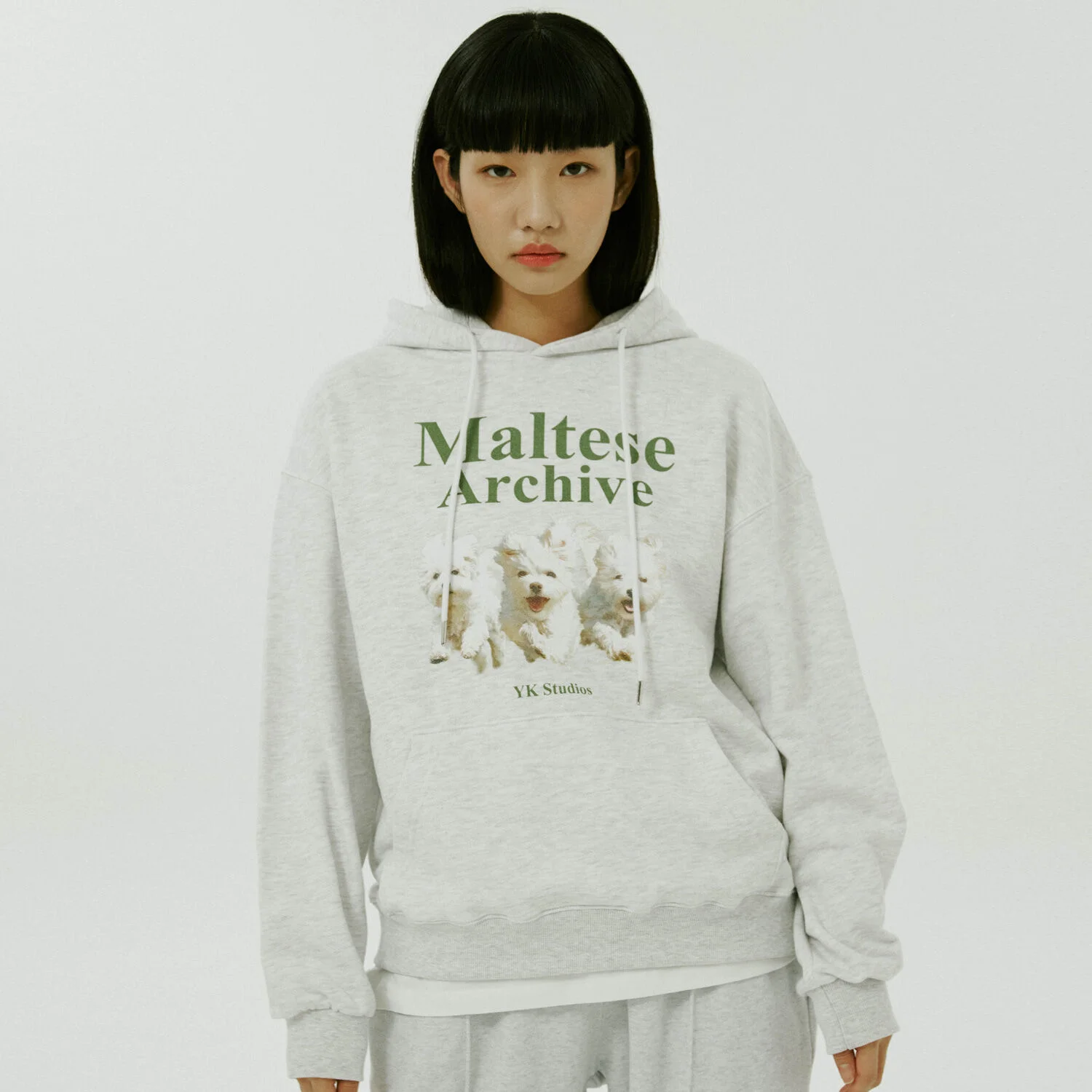 馬爾濟斯 典藏 連帽衫 麻花白