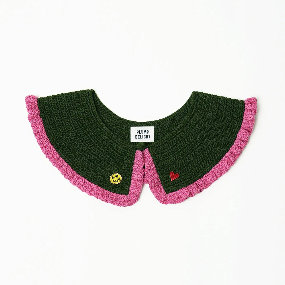 Anne Beaded Collar_Forest