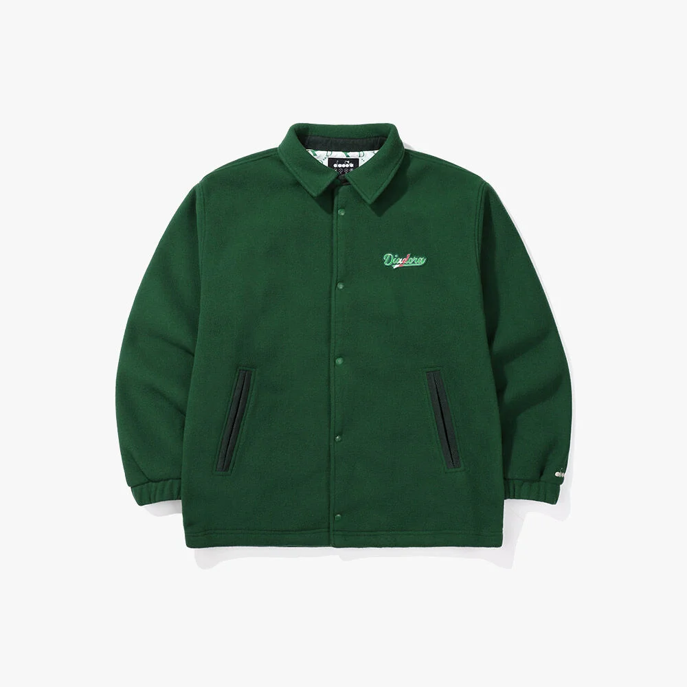 Montello 搖粒絨 Coach 外套 GREEN