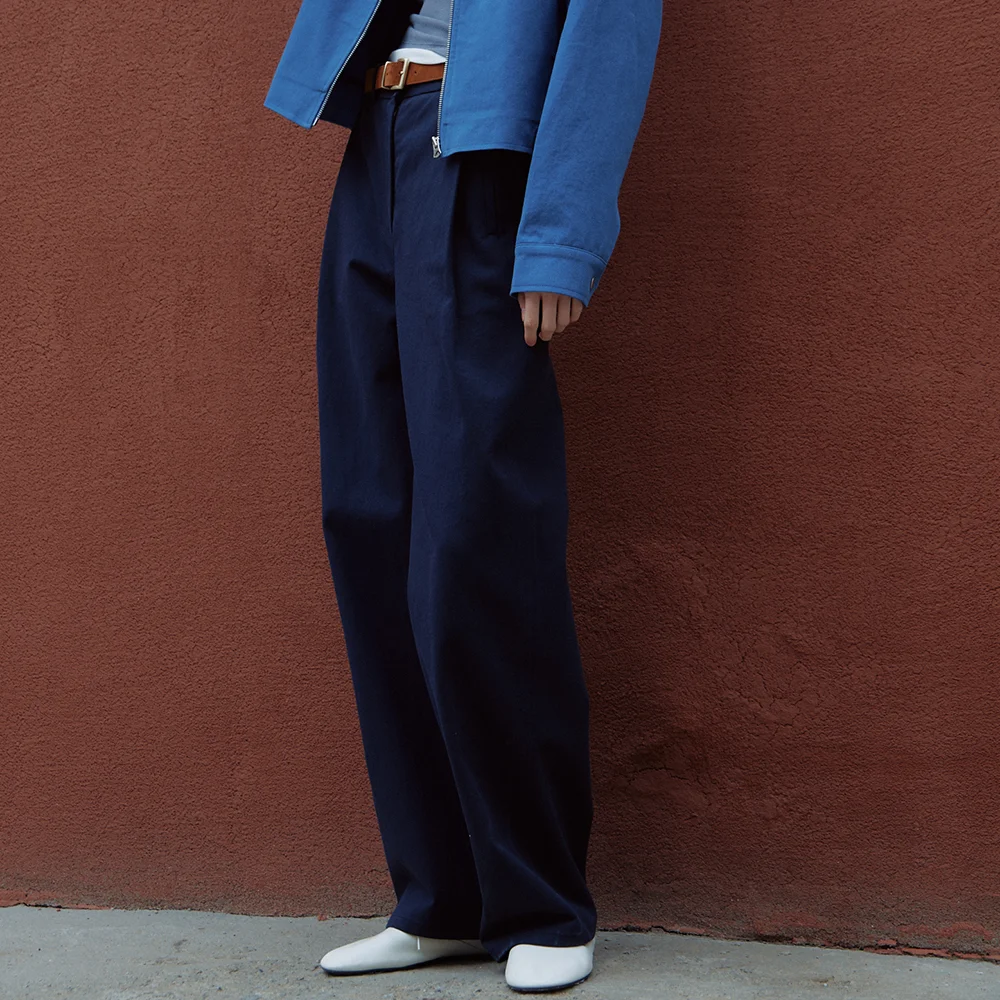 Tuckline Pants(Navy)