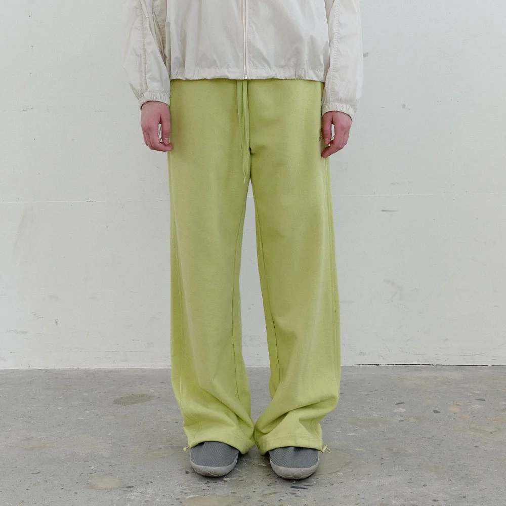 兩穿 針織 褲子 (LIME)