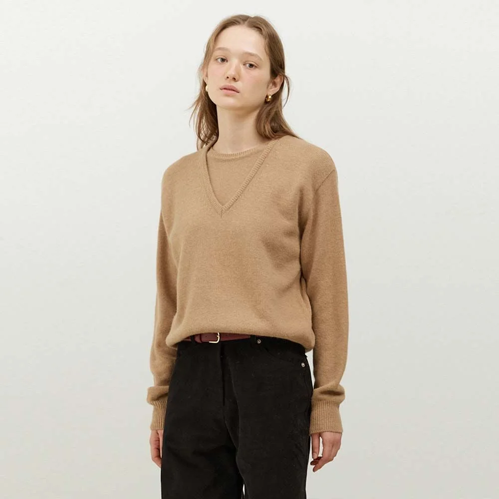 Layered Knit(Beige)