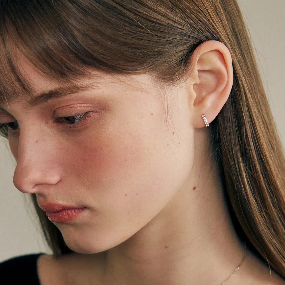 Mini Tennis One Touch Earrings. EB1760
