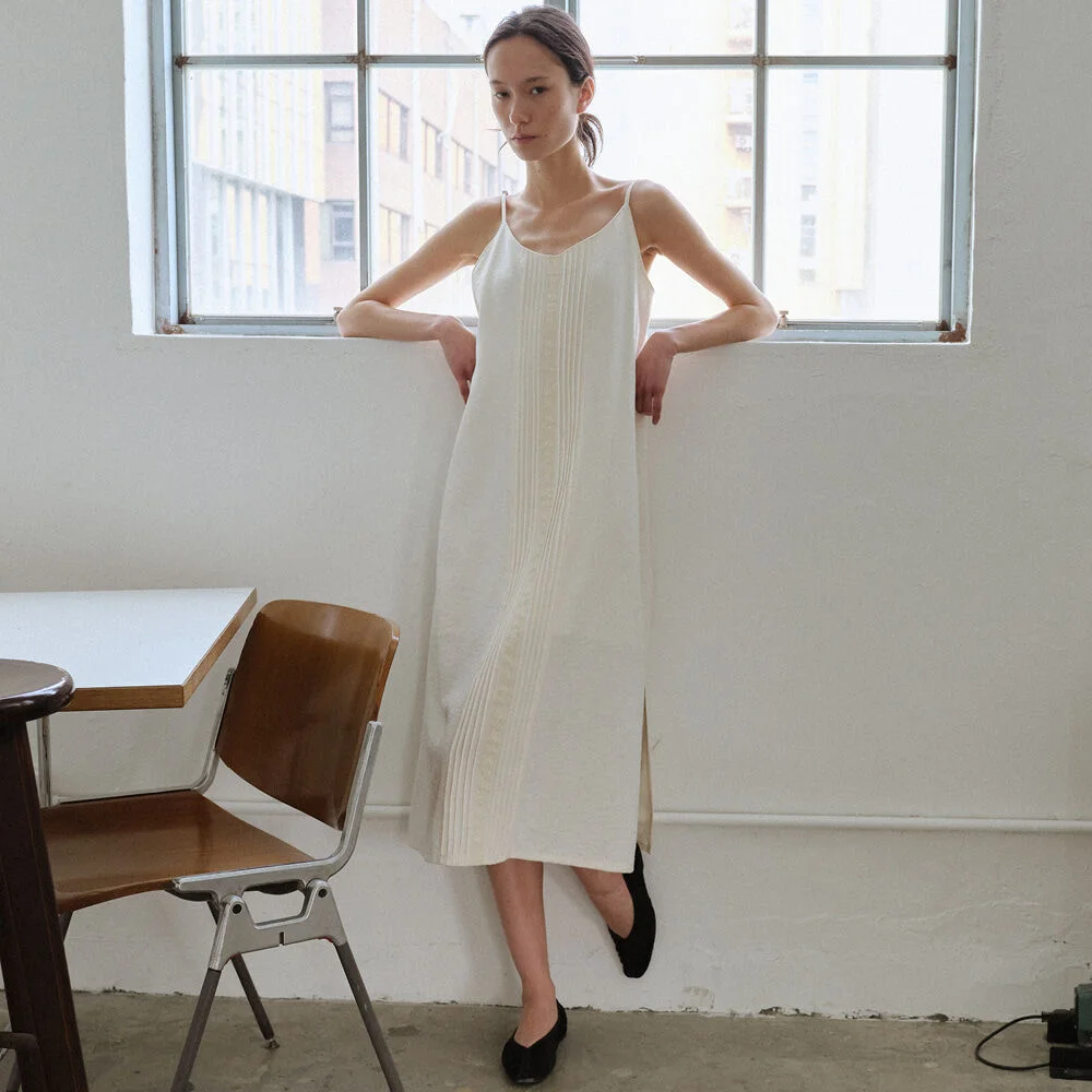 Paige Dress (Cream)