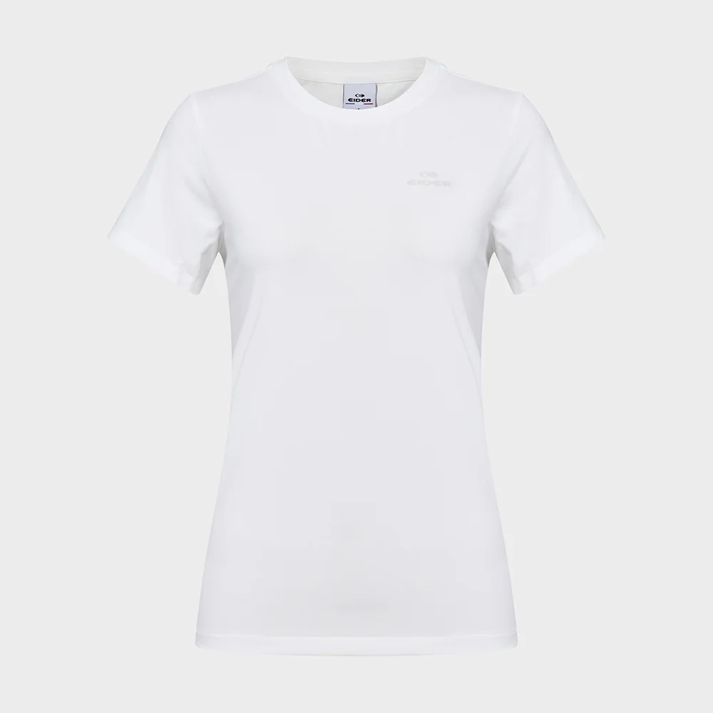 POP 潛在捲縮 女裝 短袖 圓領 T恤_Off White_DWM26290W3