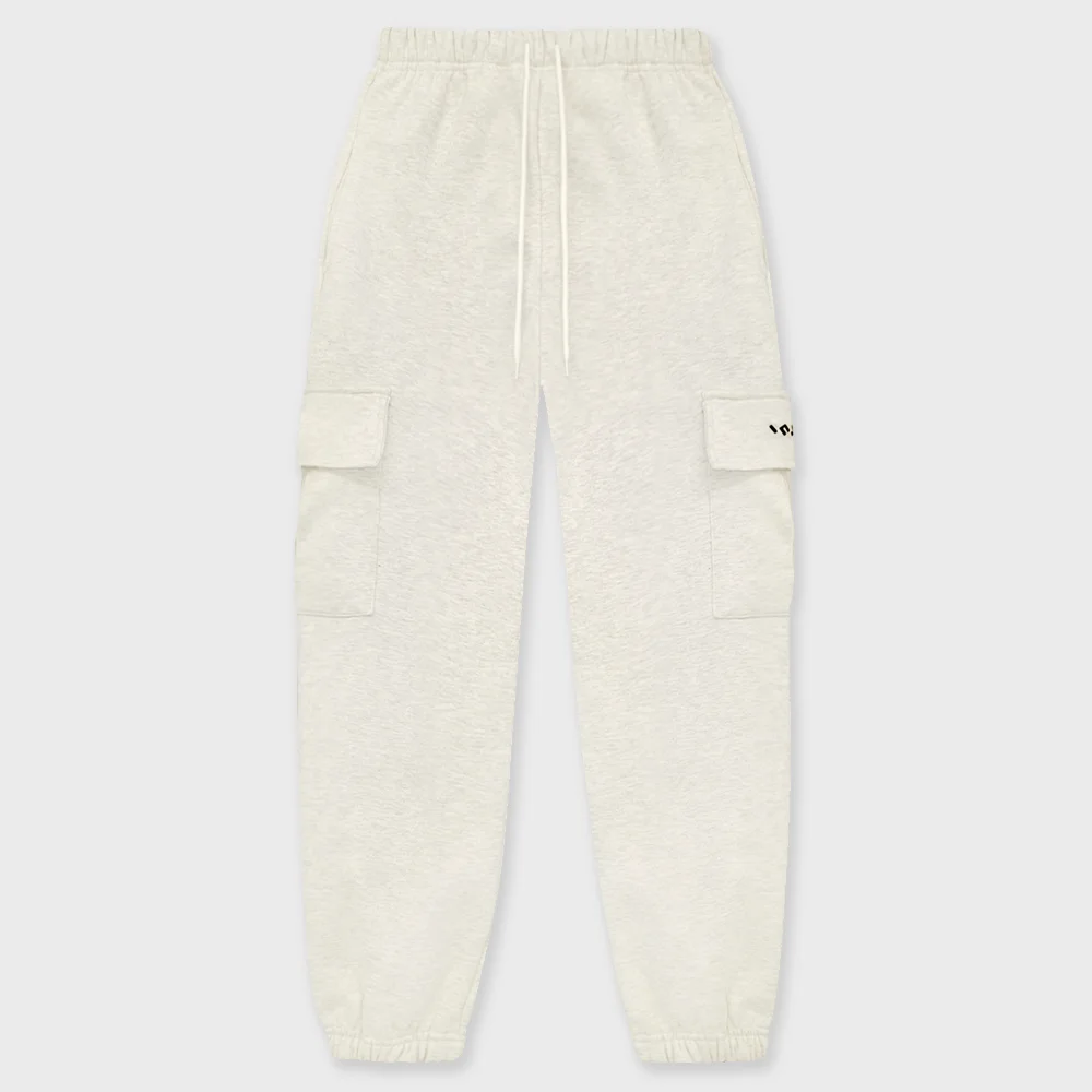 Fleece Cargo Jogger 燕麥色