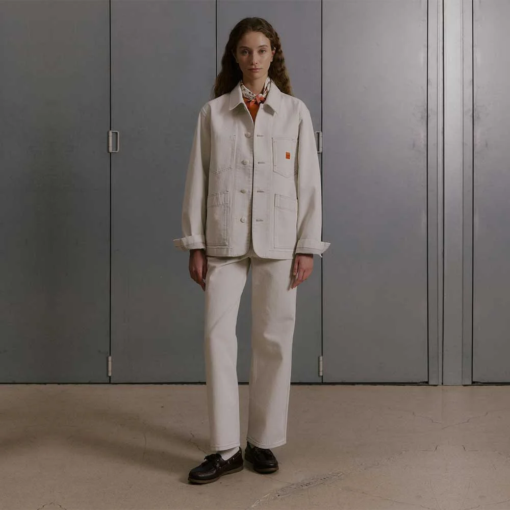 1975 DENIM WORK JACKET - IVORY (P251UJK462)