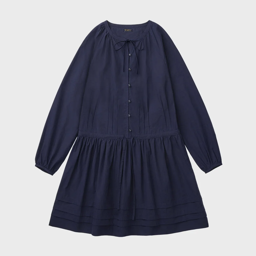 PINTUCK DRESS - 2 colors