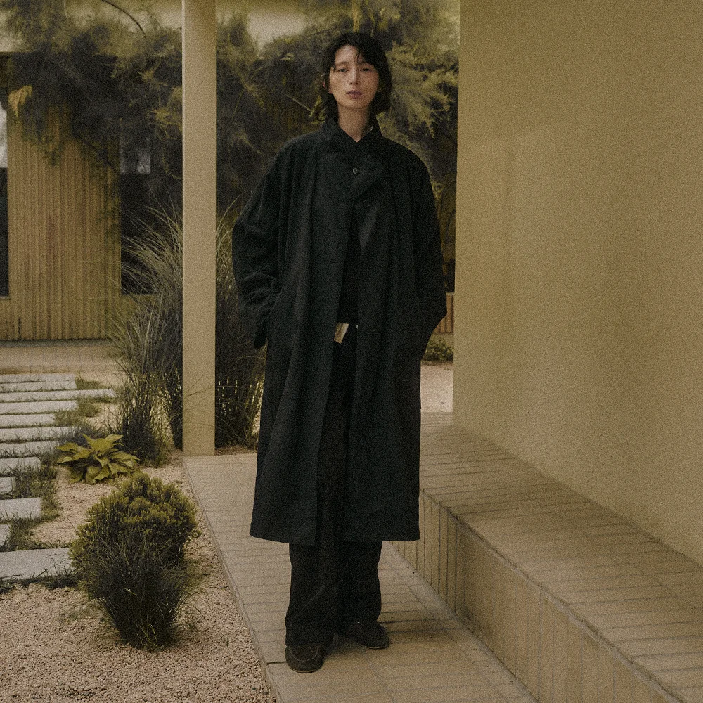RIVOLI TRENCH COAT_CHARCOAL