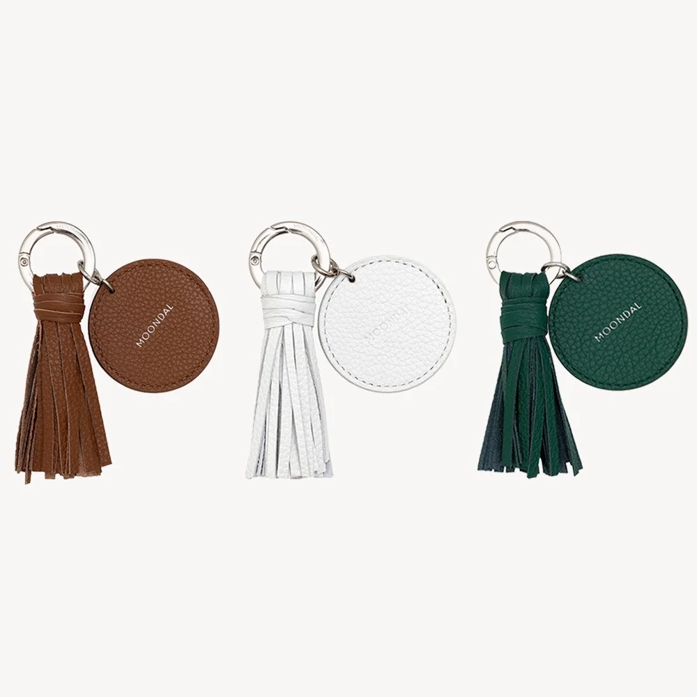 Leather Tassel Keyring