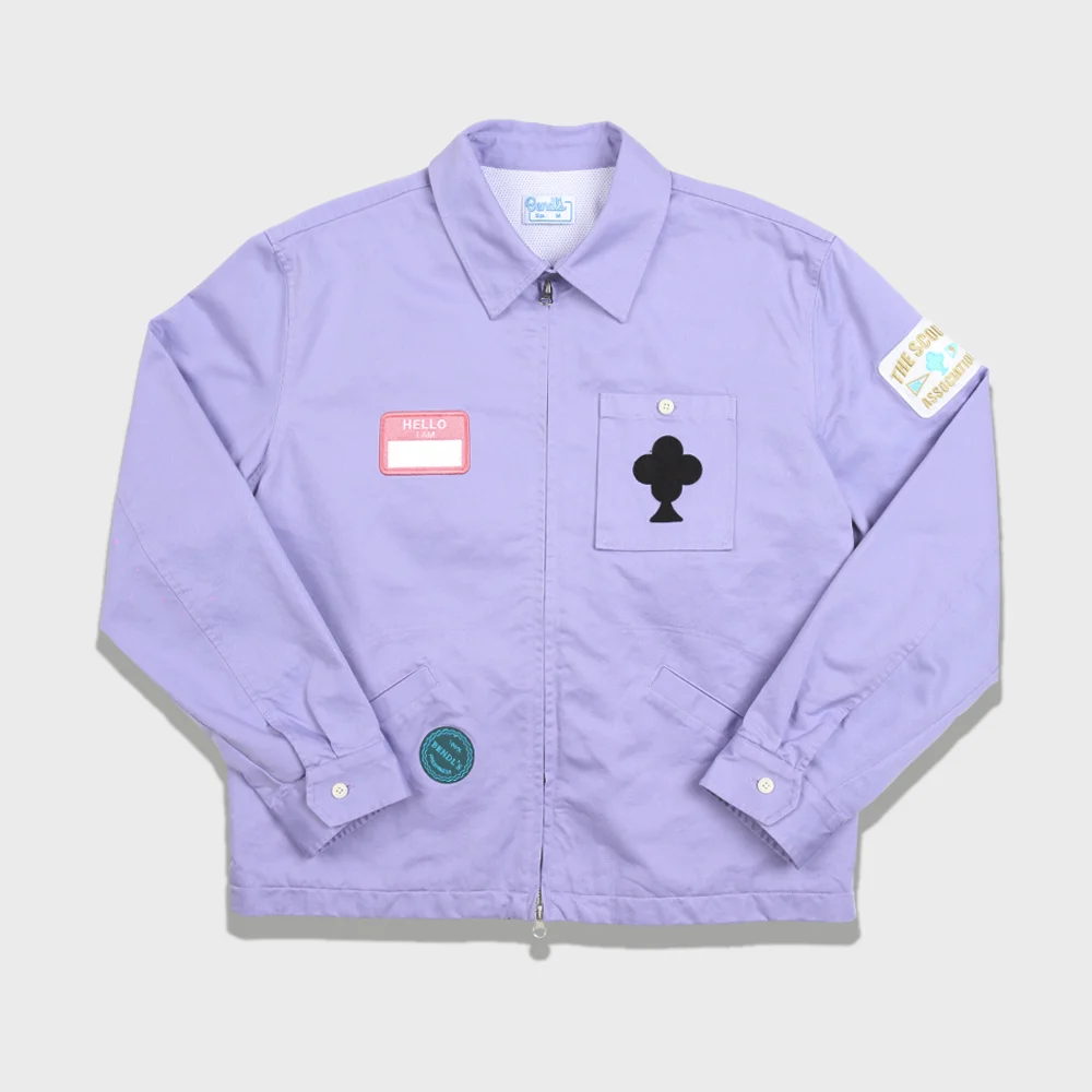 SCOUT JACKET -PURPLE