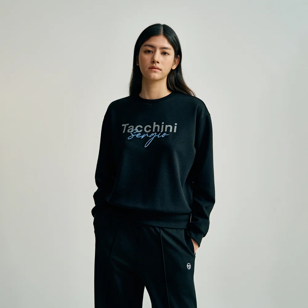 W Modal Like 衛衣 (BLACK)