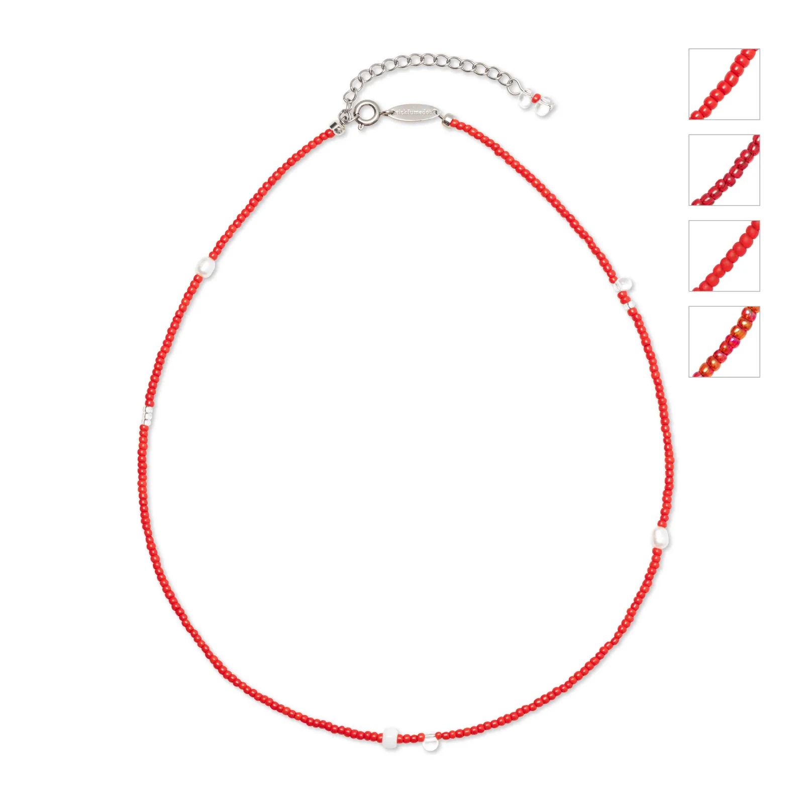 Slurpee Necklace - Red