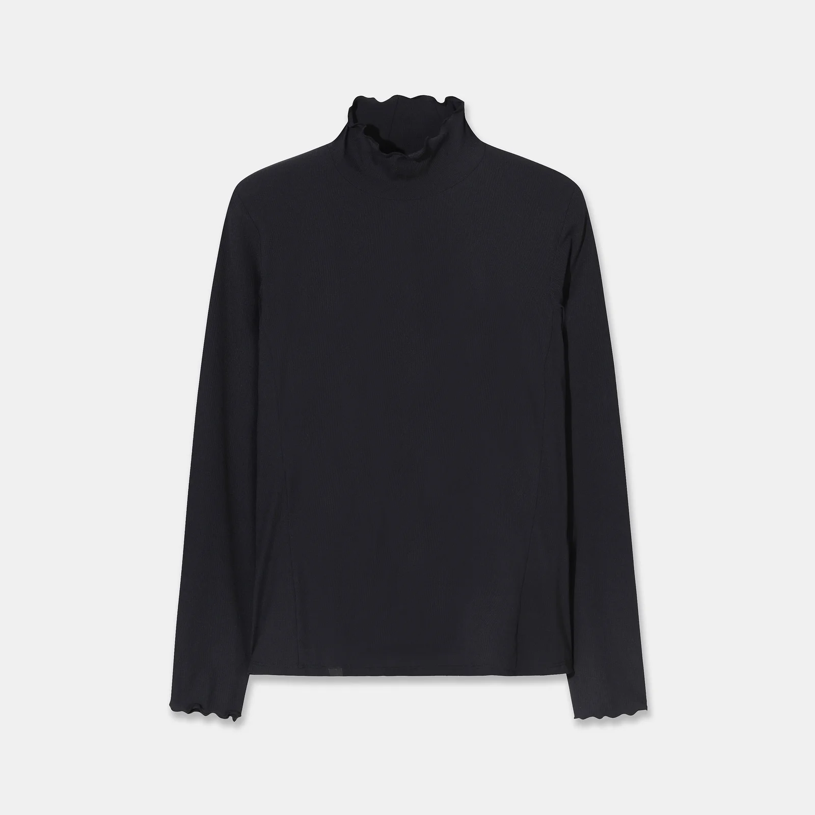 NEPA/Official Direct 7M25340 女裝 Bristol 半高領 長袖 T恤_BLACK