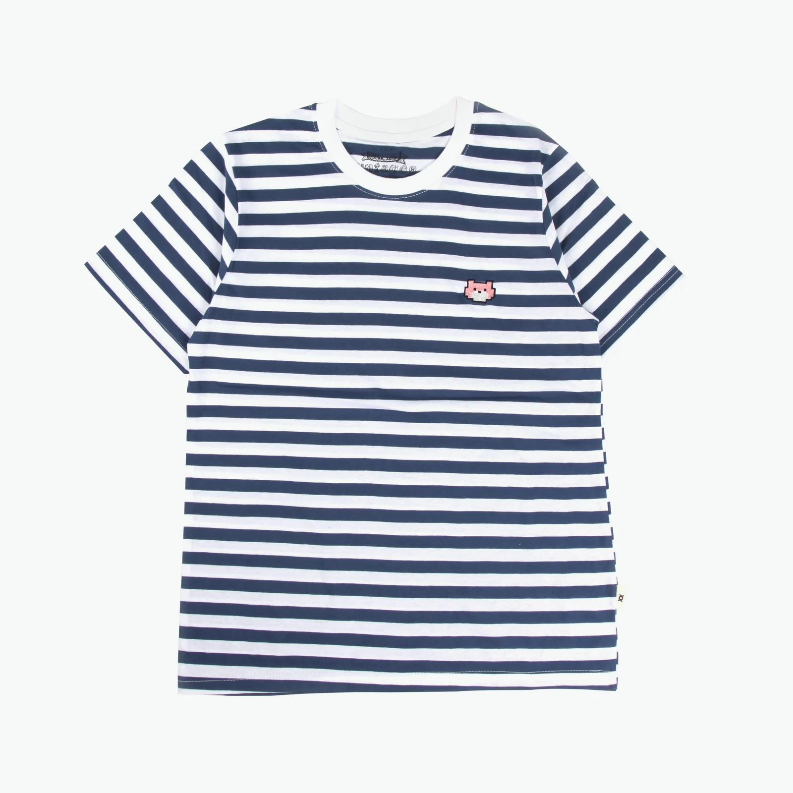pixel teddy stripe t-shirts(UNISEX)