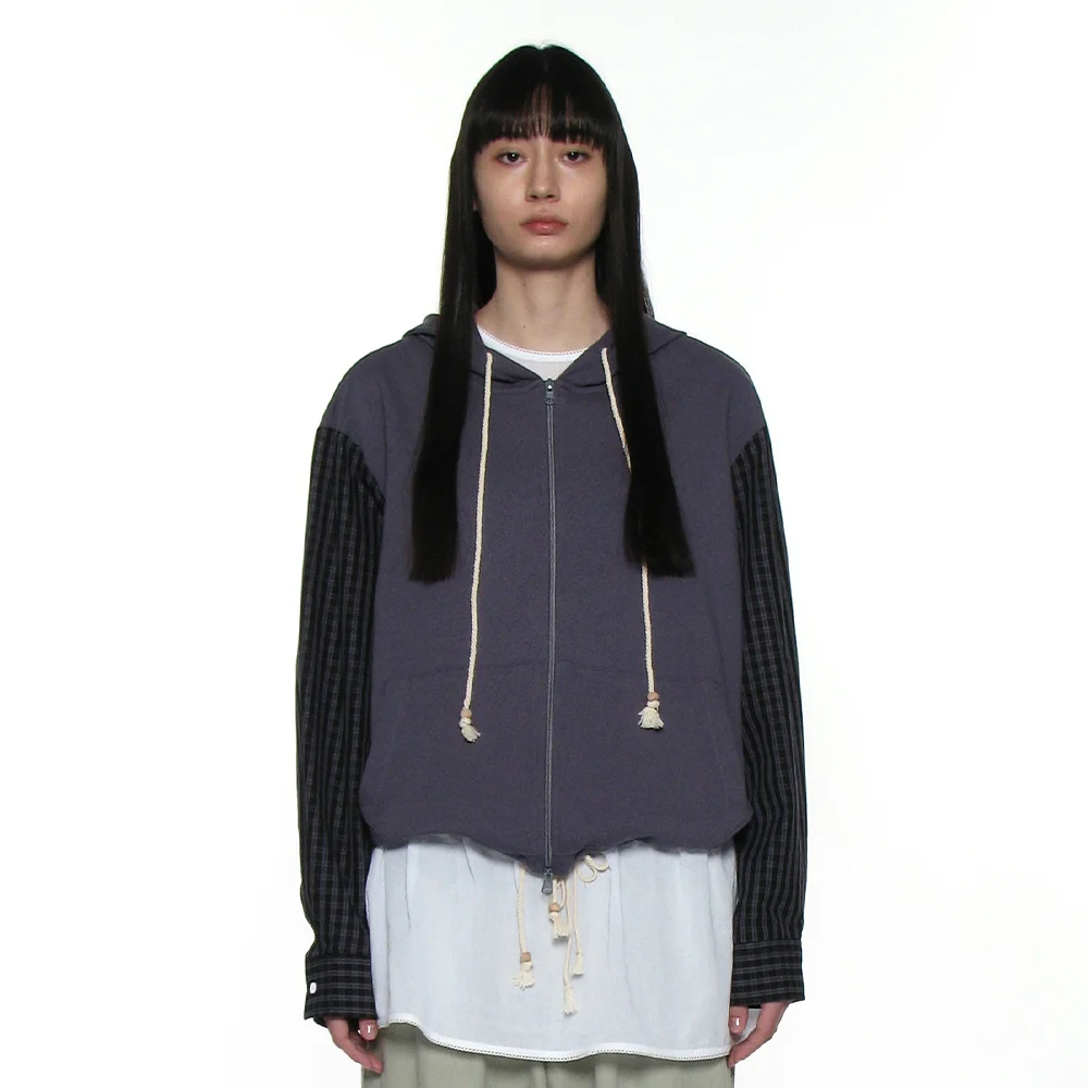 PWC COMBI TERRY HOODIE JUMPER_PASTEL BLUE