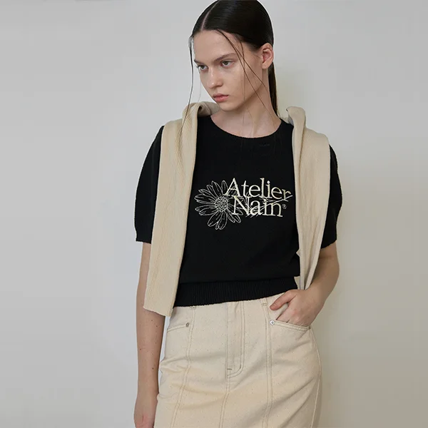 BONUM ROUND NECK KNIT(T-6774)