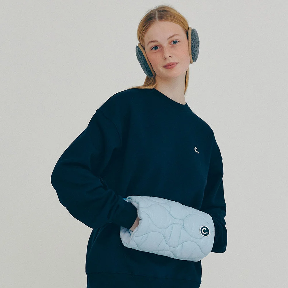 Quilted Body Bag (Blue)