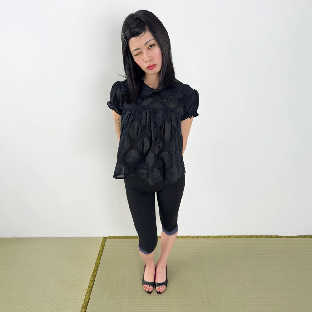 Priscilla blouse (Black)