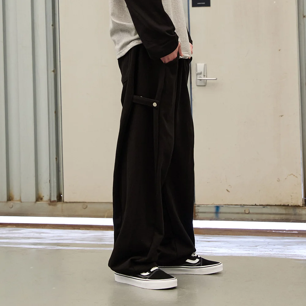 M1068 SNAP BALLOON TRAINING PANTS_BLACK