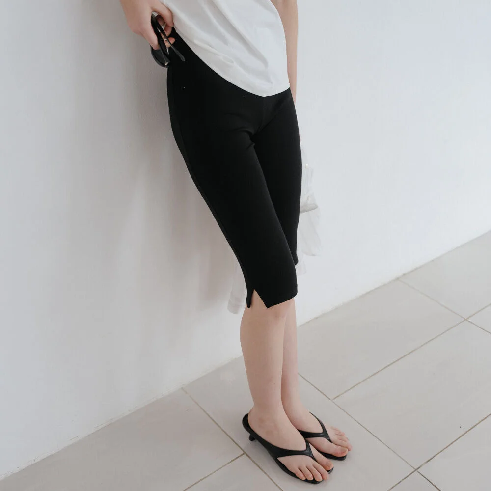 Comfort capri leggings _Black