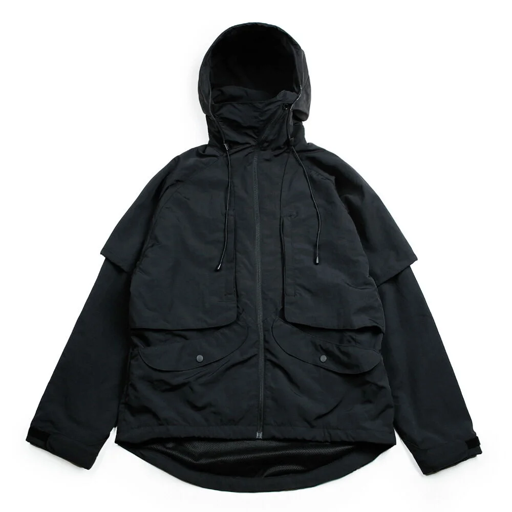 GJ016 Specter 風衣 外套 (BLACK)