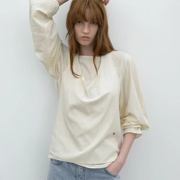 HALTER NECK LAYERED TOP SET S (BL-4389)