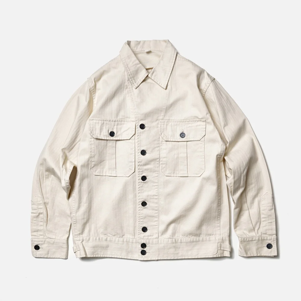 YMCL KY USMC M-41 HBT Short Jacket - Natural