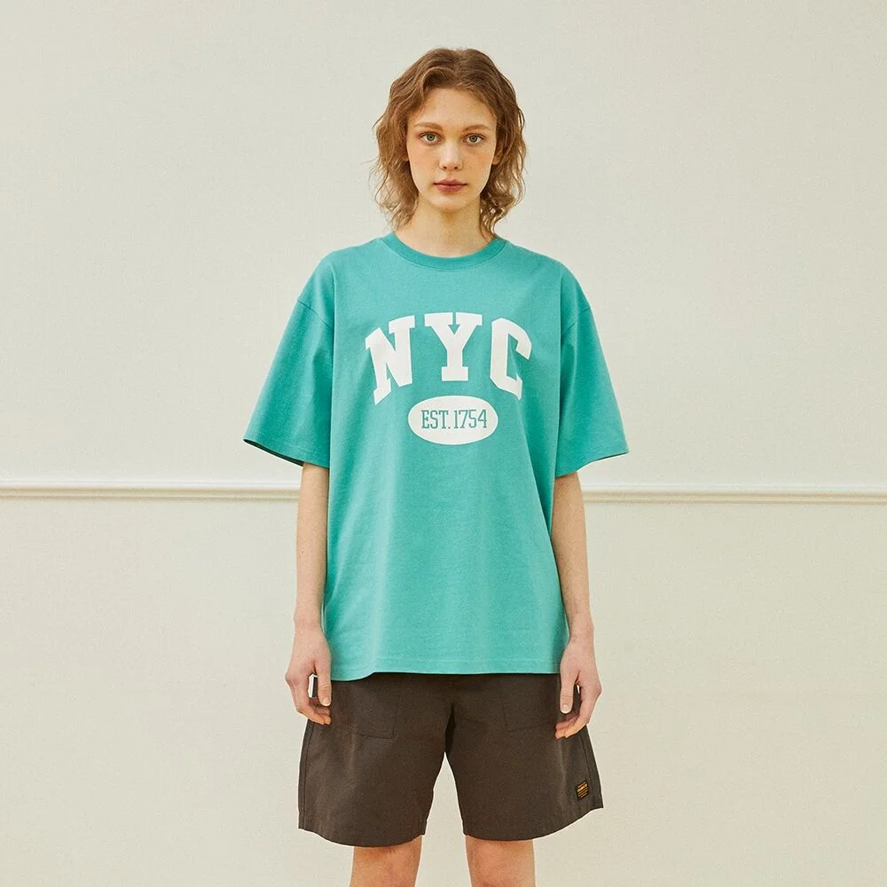 NYC ARCH LOGO S/S T-SHIRTS 薄荷色