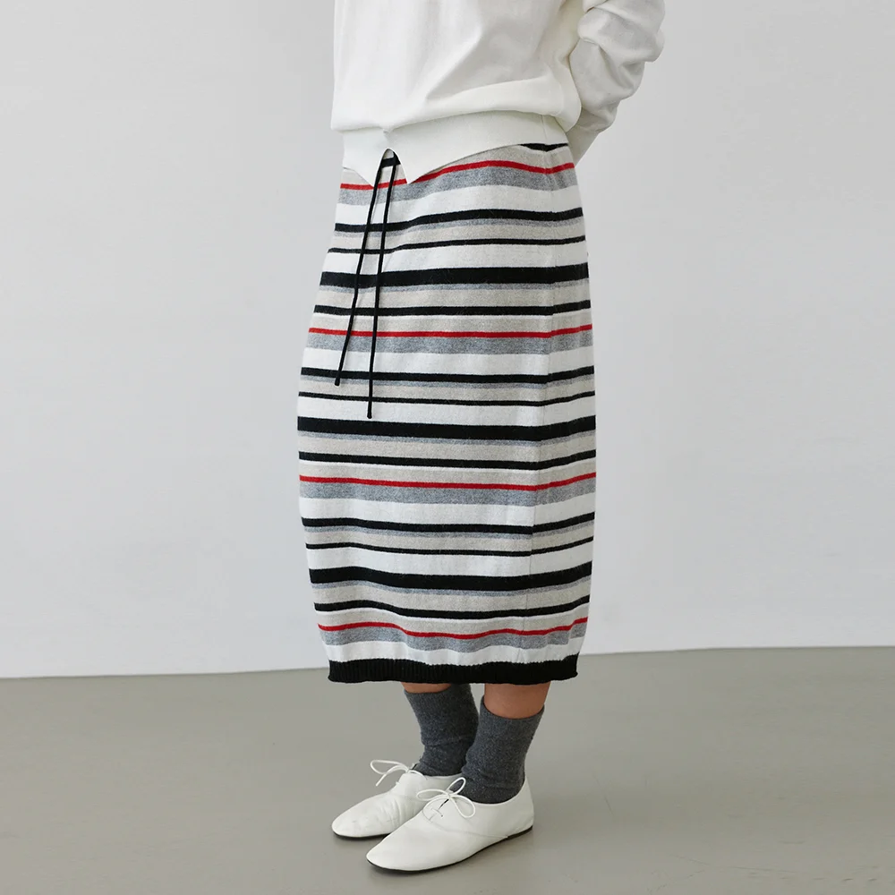 Bohe Skirt (Ivory Multi)