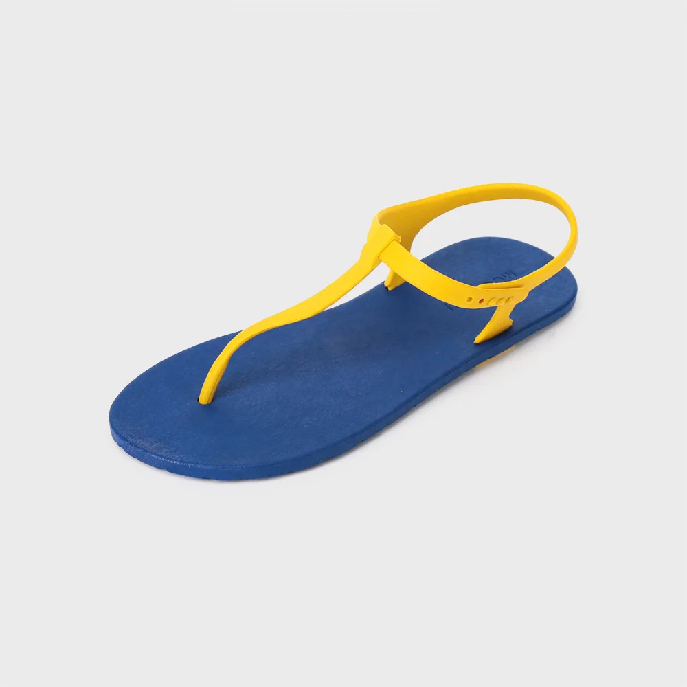 Sandal, Blue-Yellow