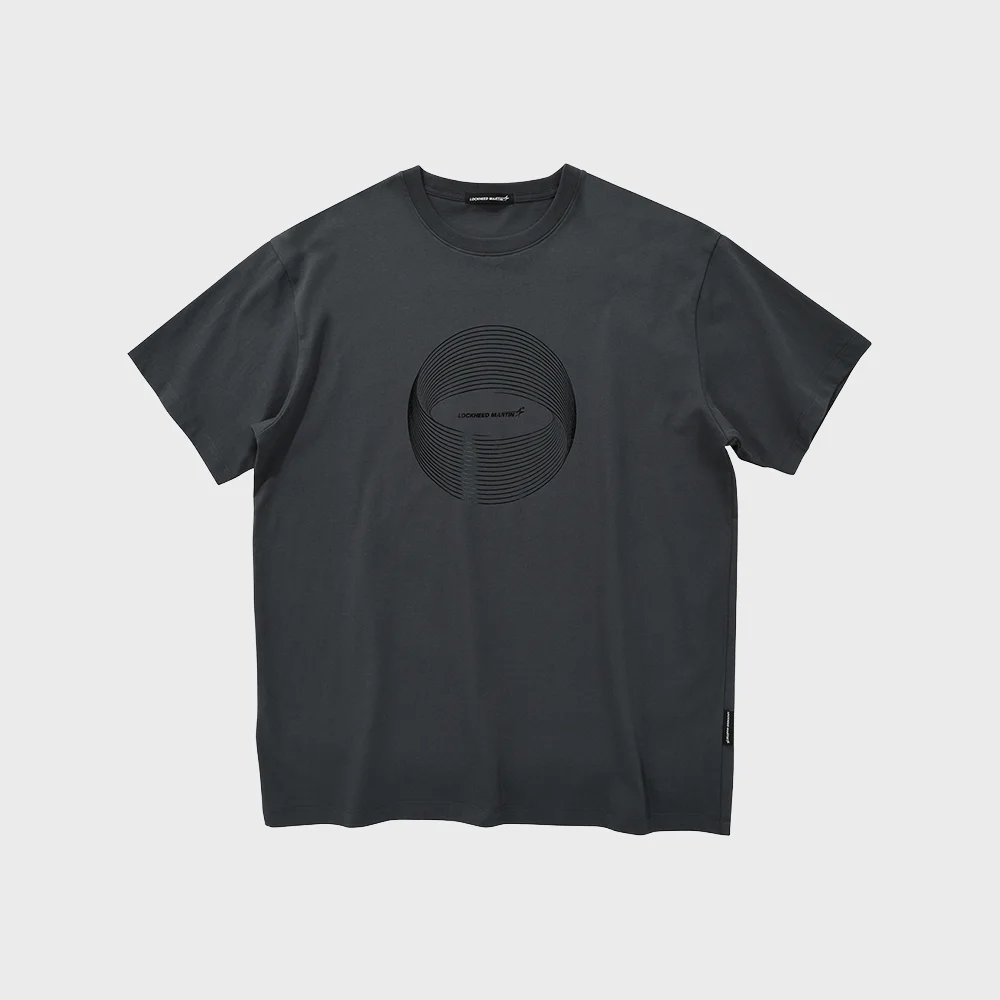 SPHERE GRAPHIC PRINTED TS (CHARCOAL)