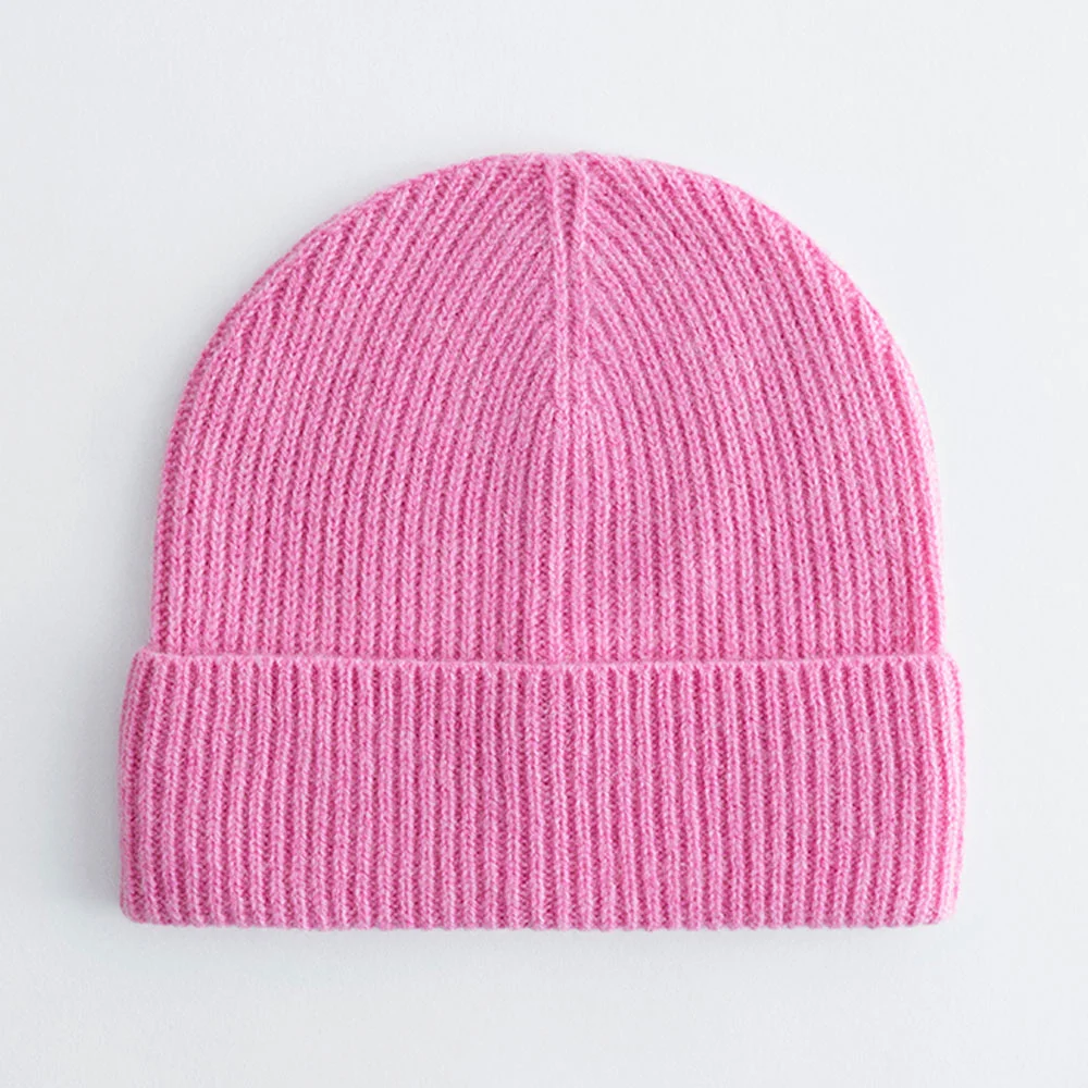 羊絨 冷帽 (Pink)