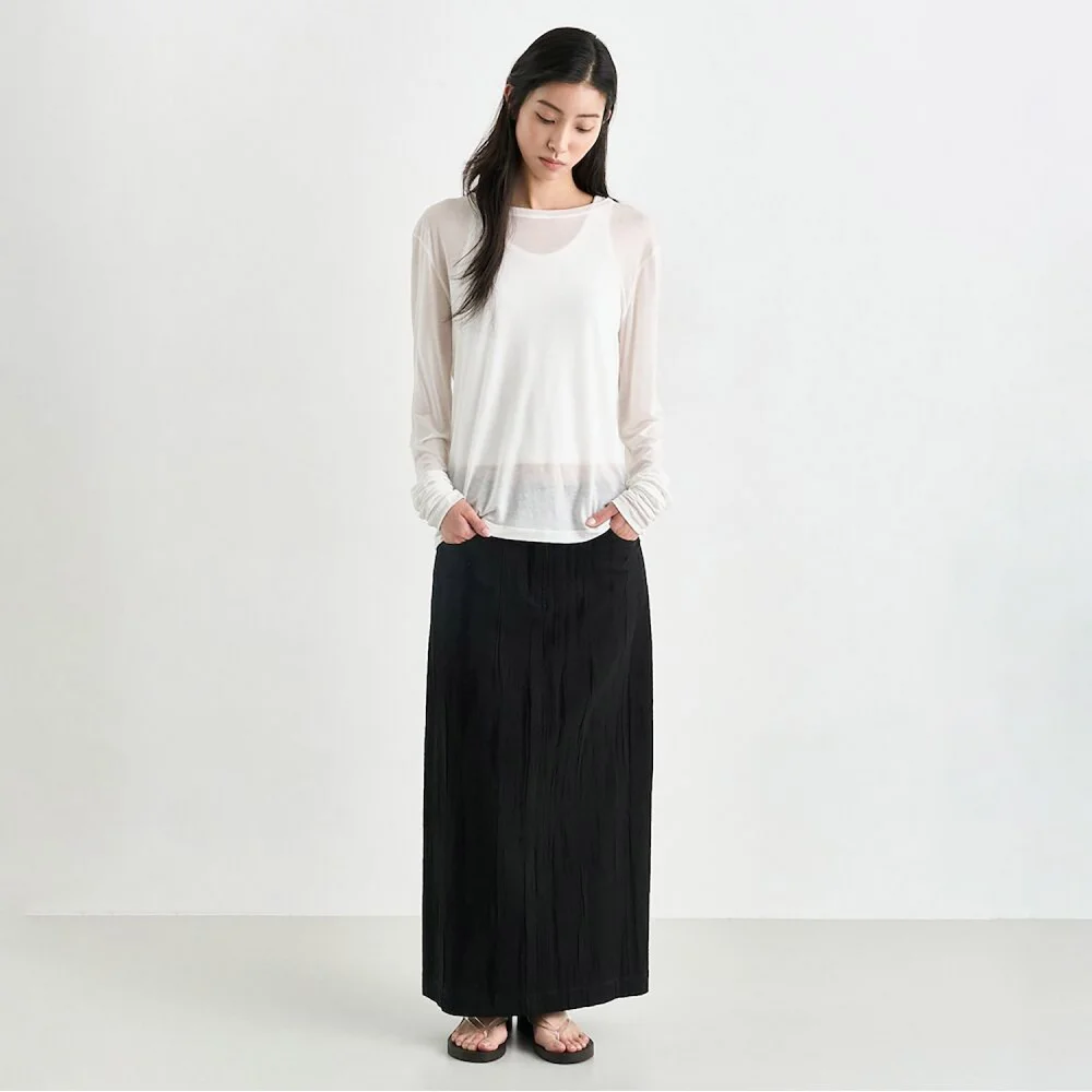 Sheer TShirt White (AG6741B021)