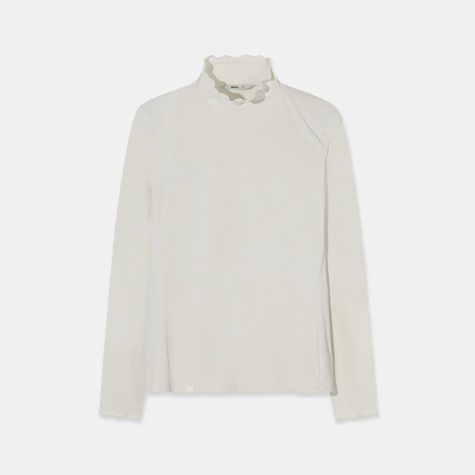 NEPA/Official Direct 7M25340 女裝 Bristol 半高領 長袖 T恤_PALE BEIGE