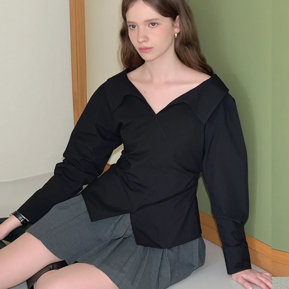 Lautre Amanda Black shirts