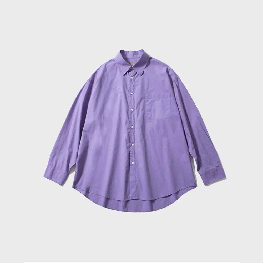 ALL WEATHER OVER SILHOUETTE SHIRTS (LAVENDER)