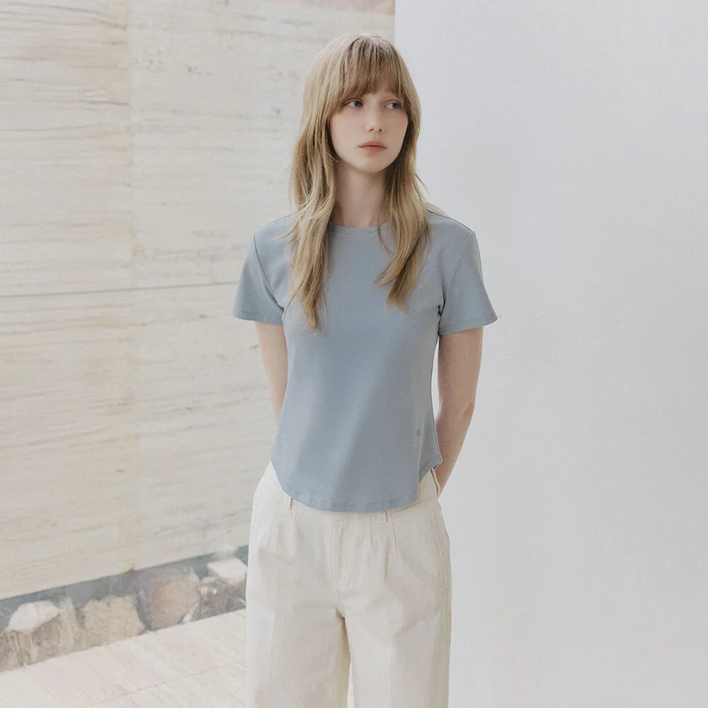 曲線 半 T恤