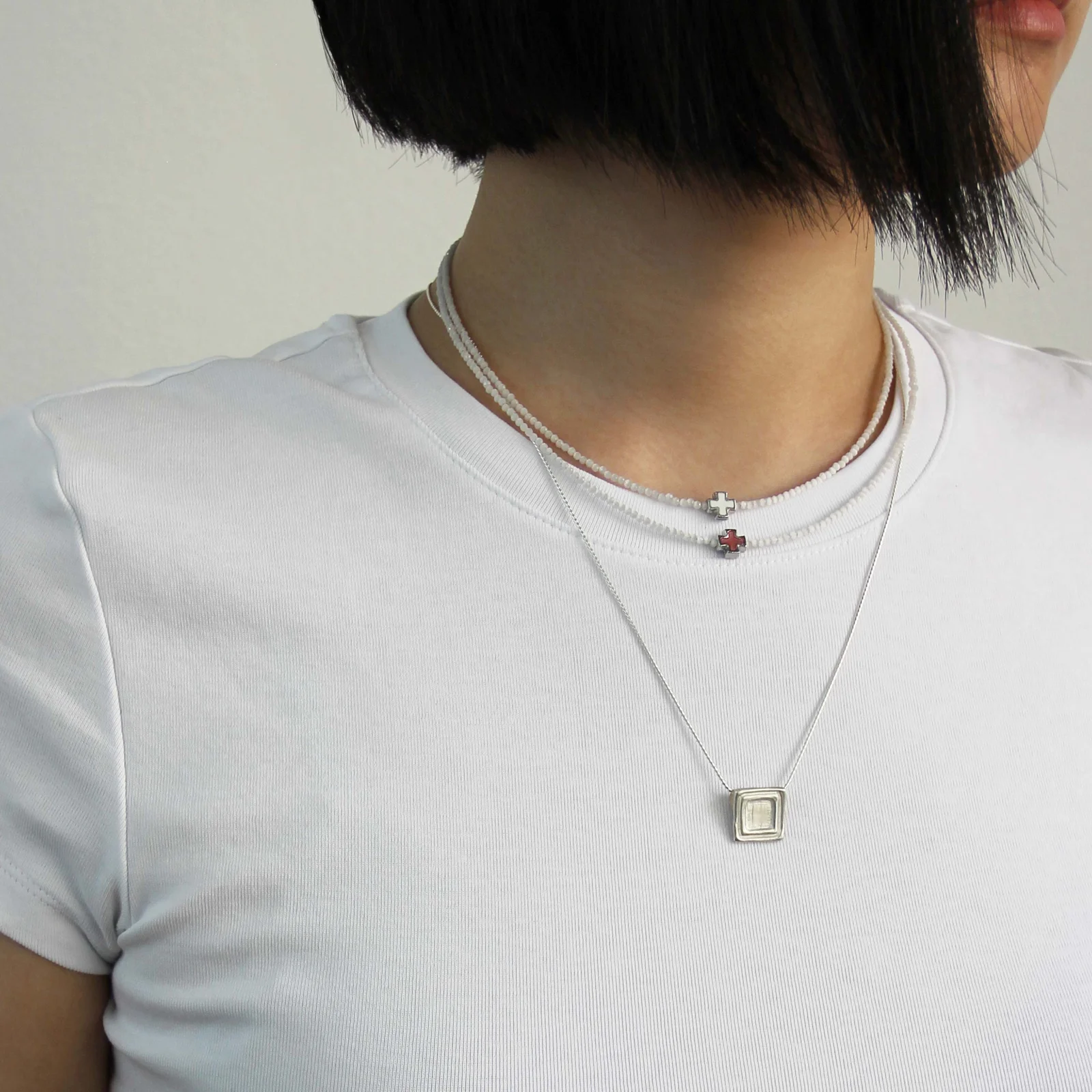 Drizzle Syrup Necklace - Cats Eye (6color)