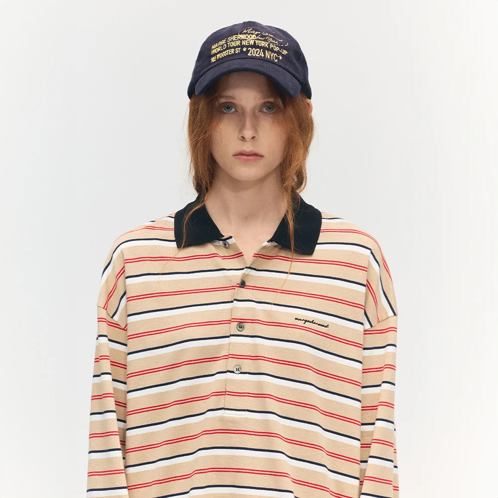 CORDUROY NEW YORK BALLCAP_navy