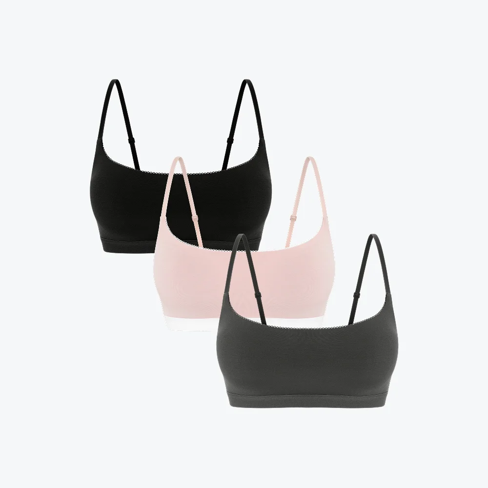 必備款 莫代爾 Bralette 3PACK