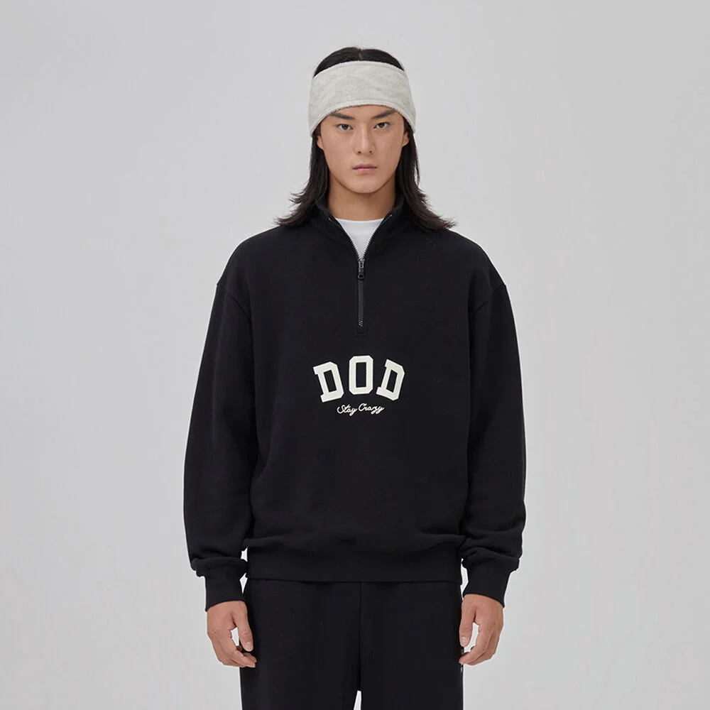 Champ 半拉鏈 風褸 衛衣(BLACK)