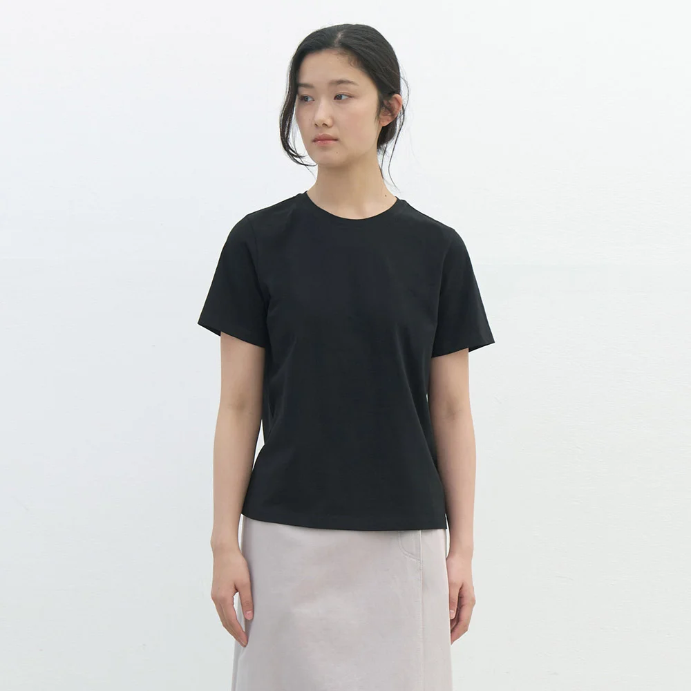 organic cotton t-shirt-black