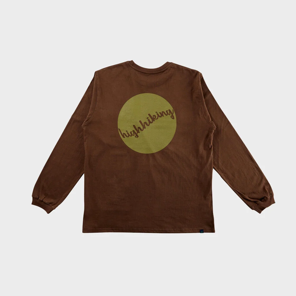 HH POCKET L/S TEE (BROWN / OLIVE)