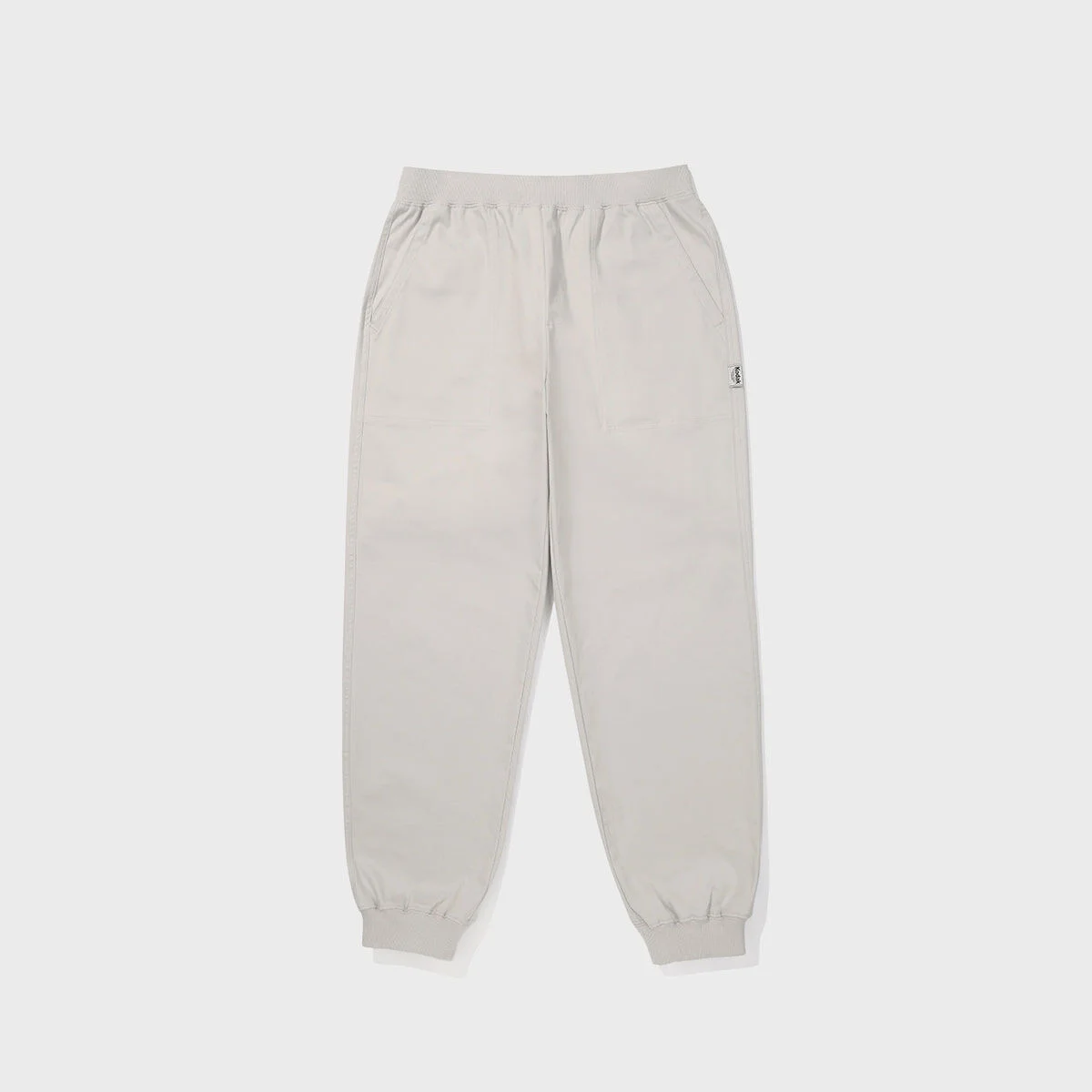 純棉 常規 慢跑褲 輕鬆 褲子 LIGHT GREY